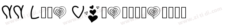 NN Love Valentine字体转换